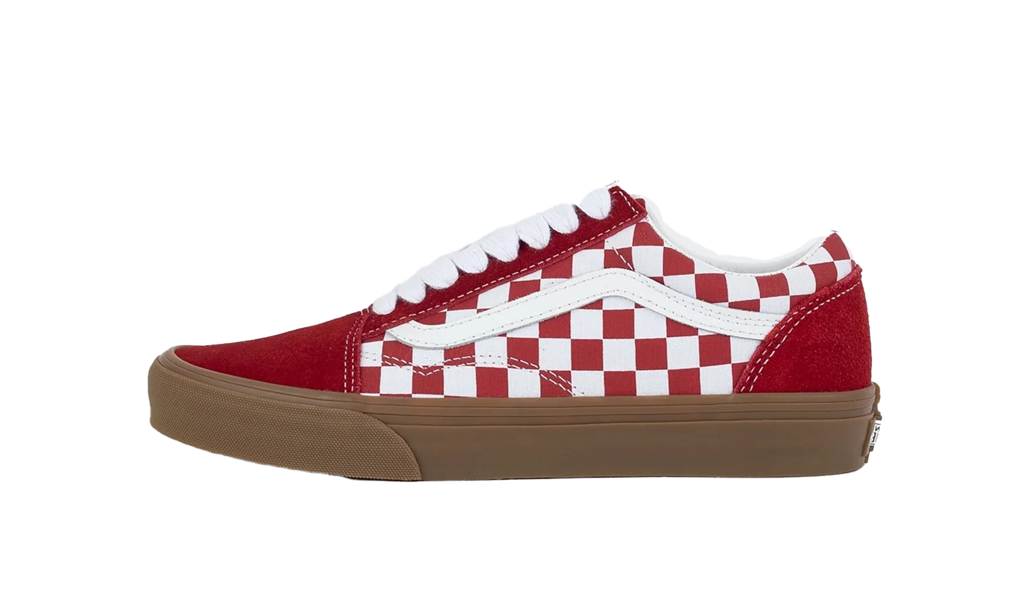 Old Skool "Fat Lace - Checkered Red" VN0A2Z42CJH