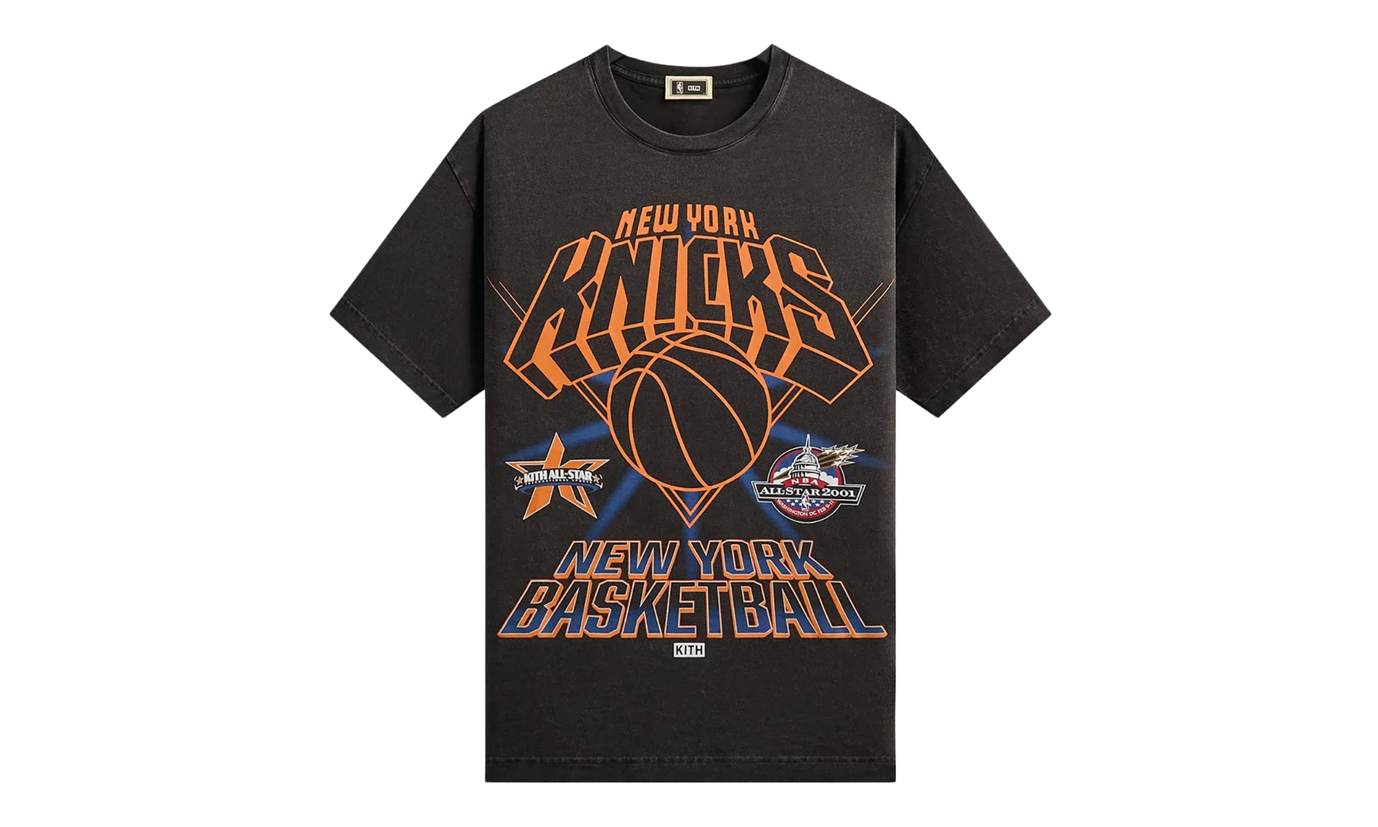 NBA All-Star New York Knicks Vintage Tee "Black" Khm034974 001