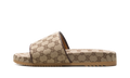 GG Slide "Beige Canvas" 624695 H6320 9763