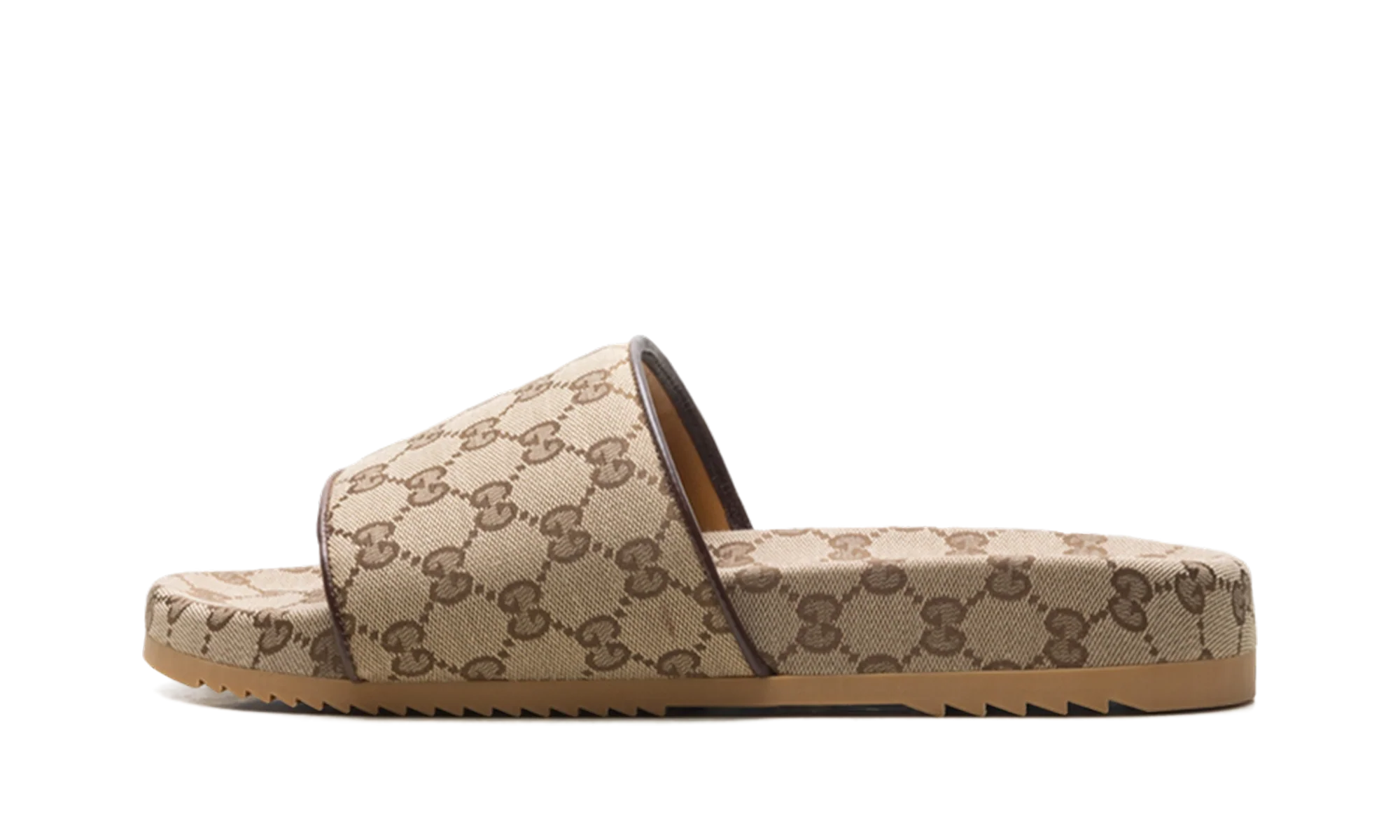 GG Slide "Beige Canvas" 624695 H6320 9763