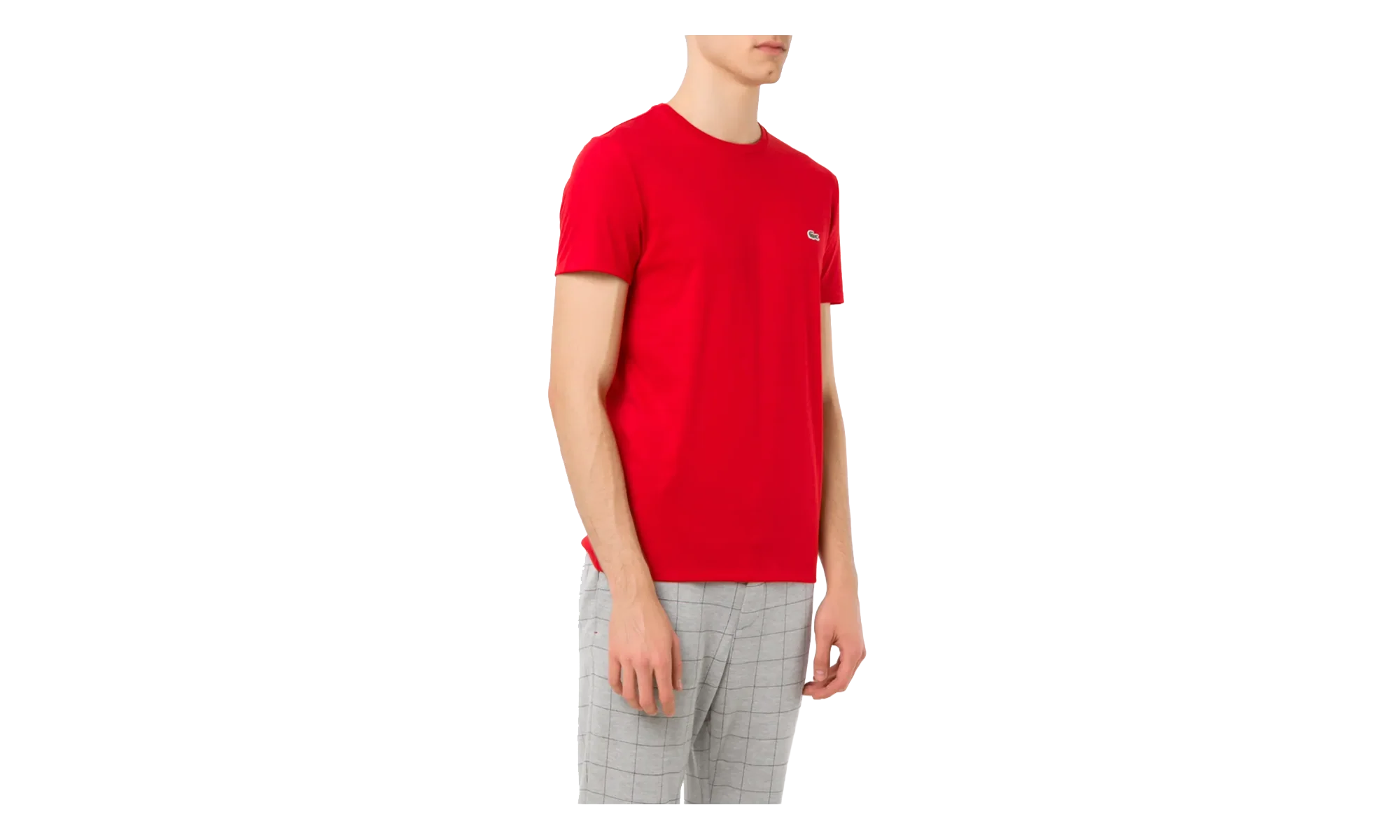 Regular Fit Pima Cotton Jersey T-Shirt "Red" TH6709 240
