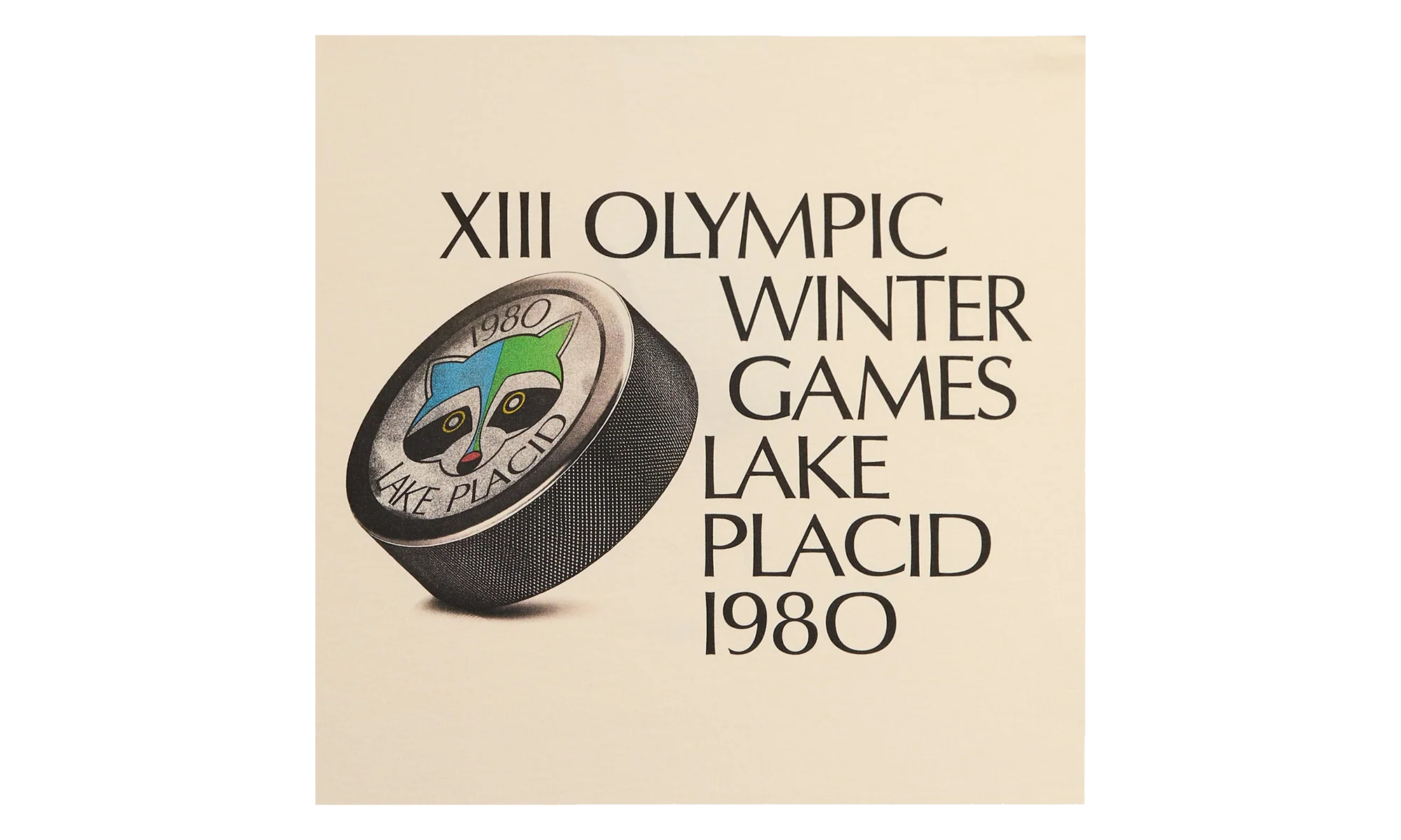 Olympics Heritage Lake Placid Vintage Tee "Sandrift" khm034603 104