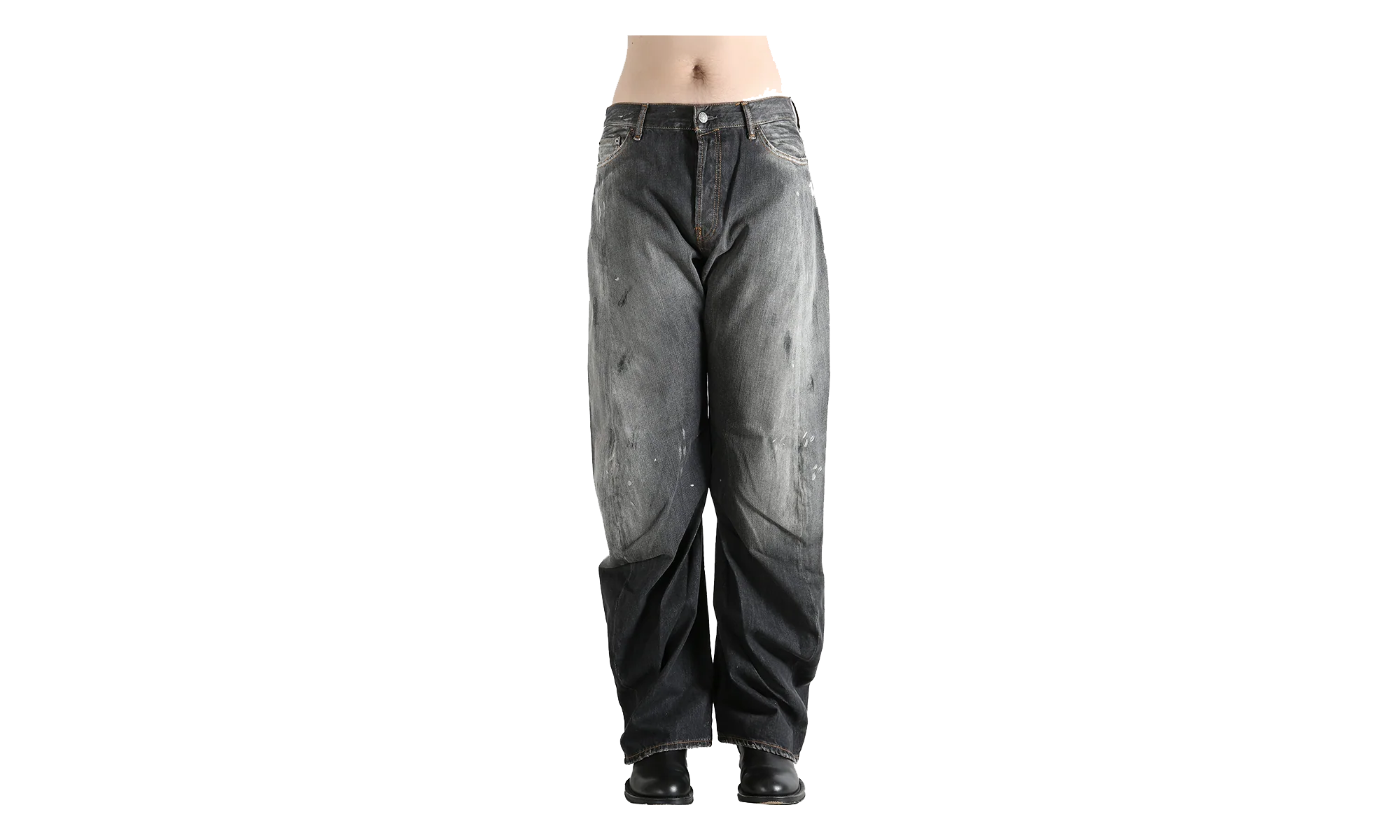 2006M Loose Fit Jeans "Black" ACNE STUDIOS 2006M BLACK TRAFALGAR BLACK