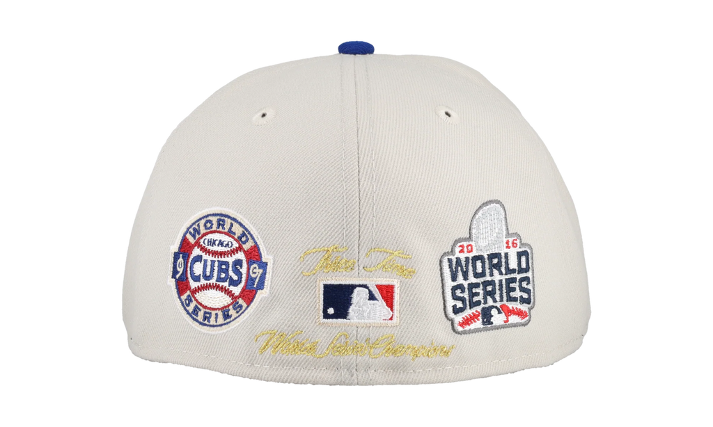 59FIFTY Chicago Cubs World Class Champions Pack Fitted Hat "White / Grey" 123451294258