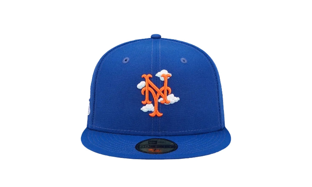 59Fifty MLB New York Mets Comic Cloud Fitted Hat "Blue" 60243852