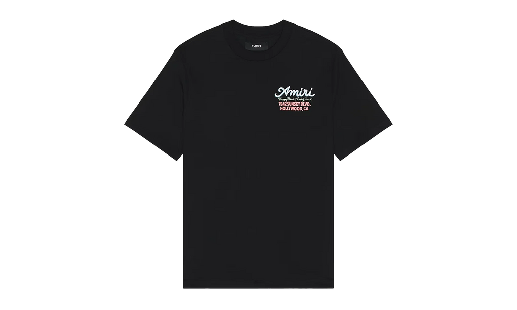Neon Lights Oversized Tee "Black" AMJYTE1244