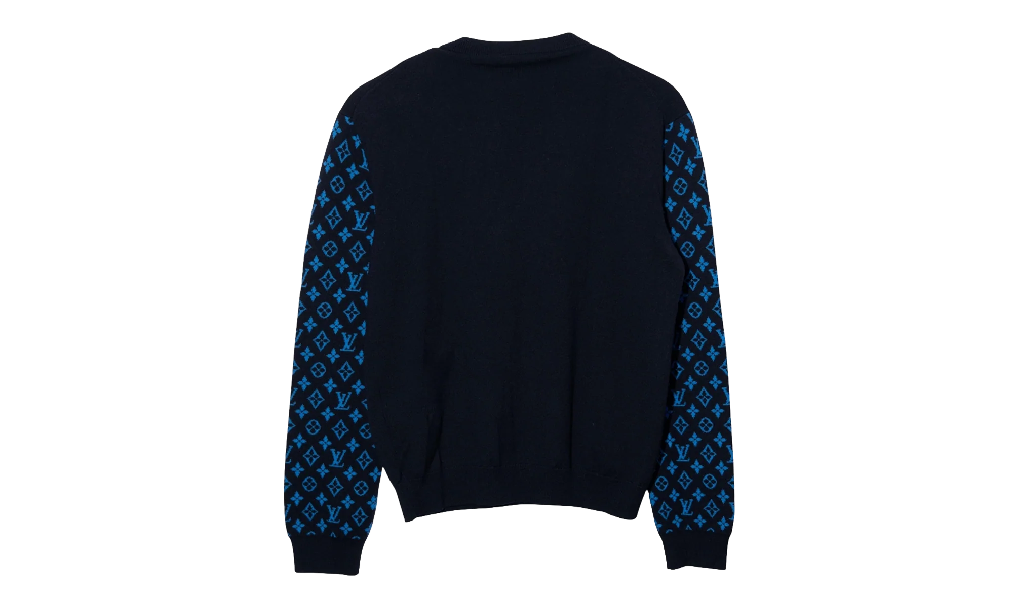 Monogram Mix Cashmere Crewneck "Navy" 1AATLQ