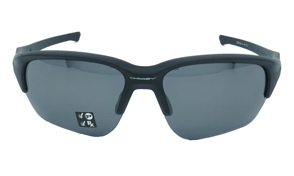 Flak Beta Polarized Sunglasses "Matte Black / Black Iridium Polarized" OO9363 12