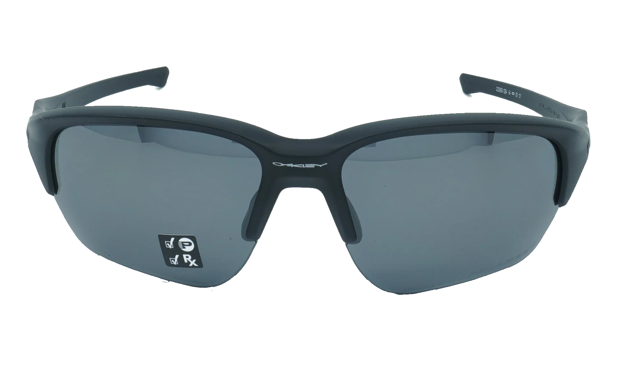 Flak Beta Polarized Sunglasses "Matte Black / Black Iridium Polarized" OO9363 12