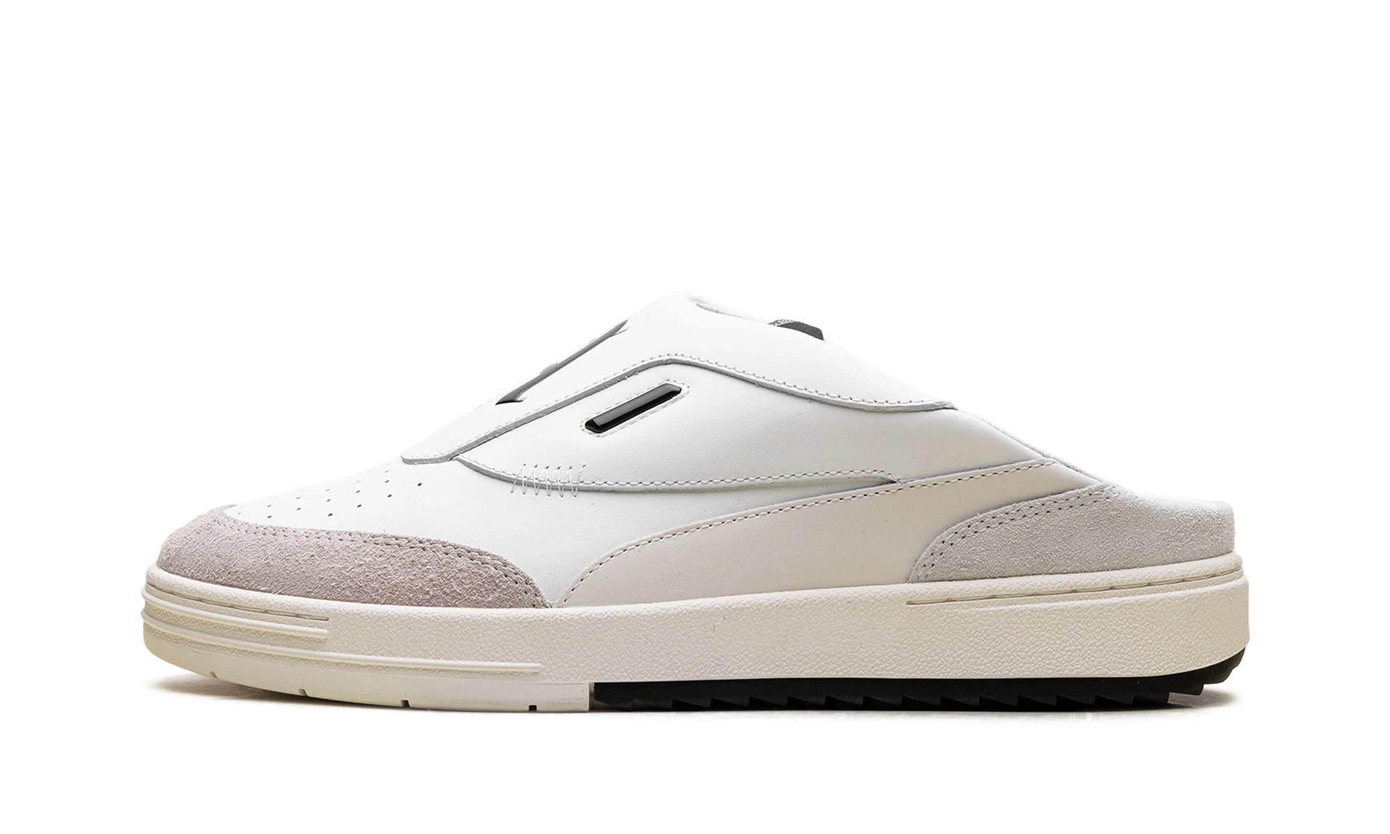University Sneakers "Black/White" PMIJ003S23LEA0010110