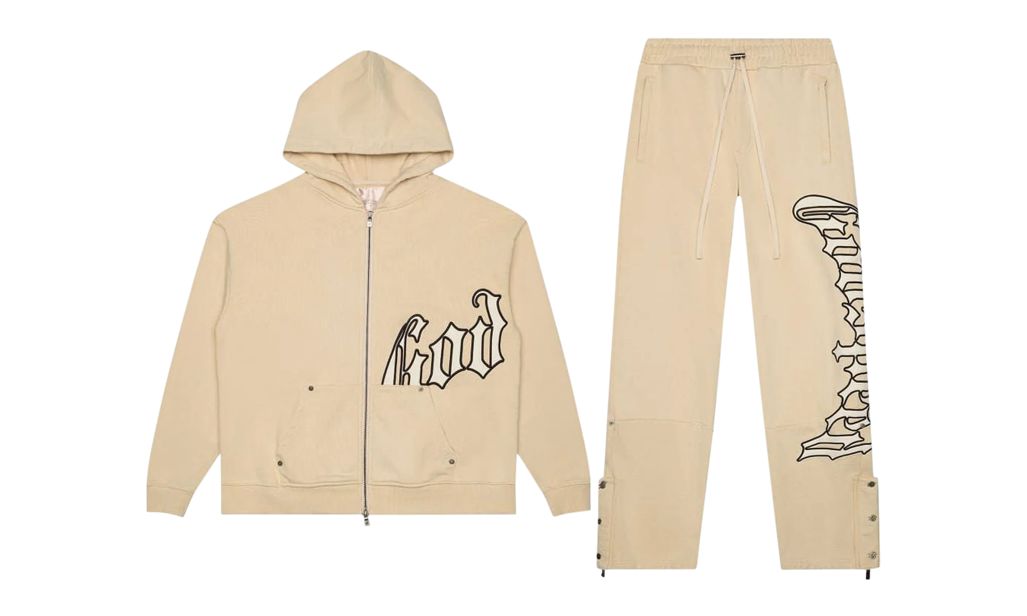 OG Logo Sweatsuit V2 "Creme/Bone" HK4R2KY4