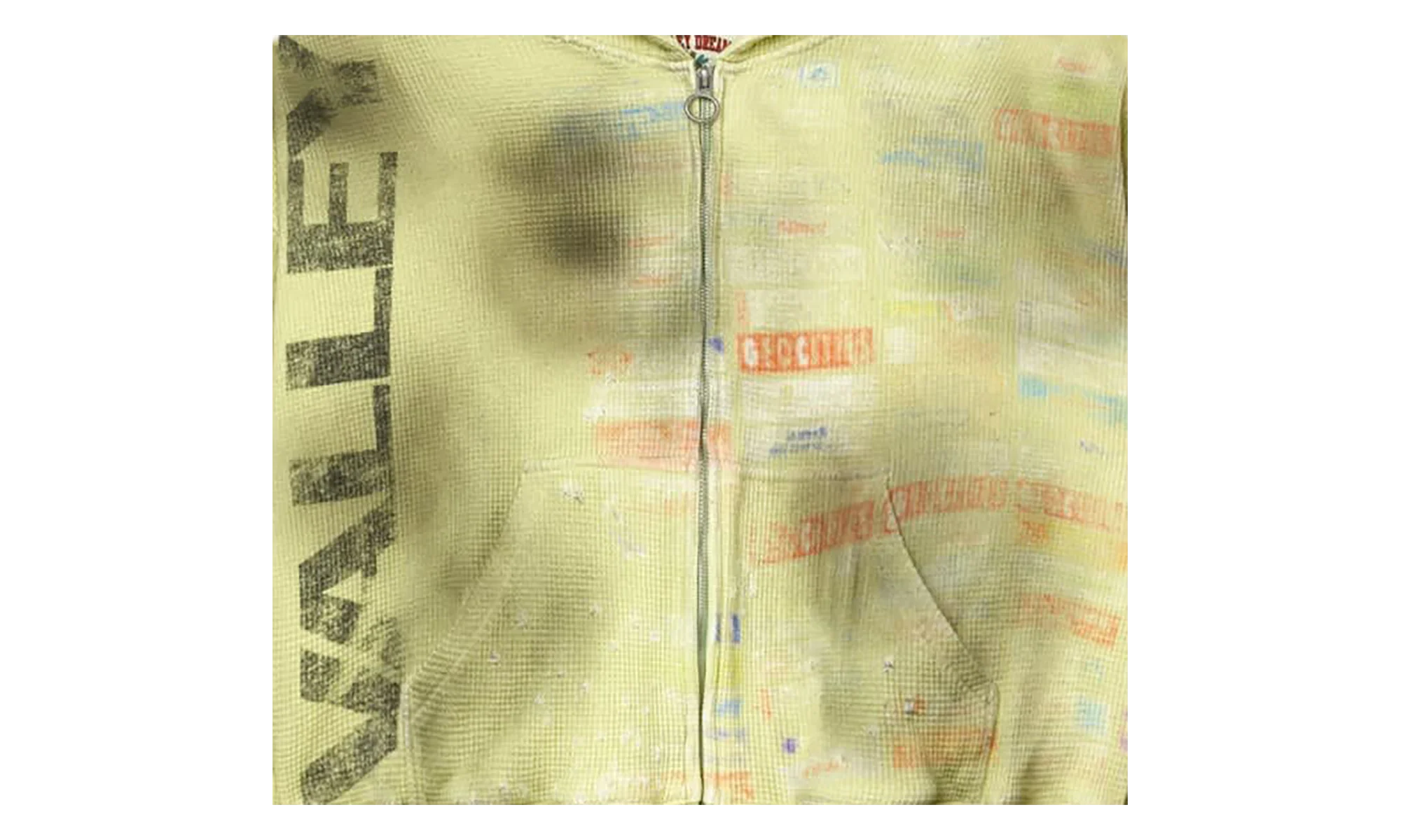 Glitch Zip Up Jacket "Hack Green" VAL56
