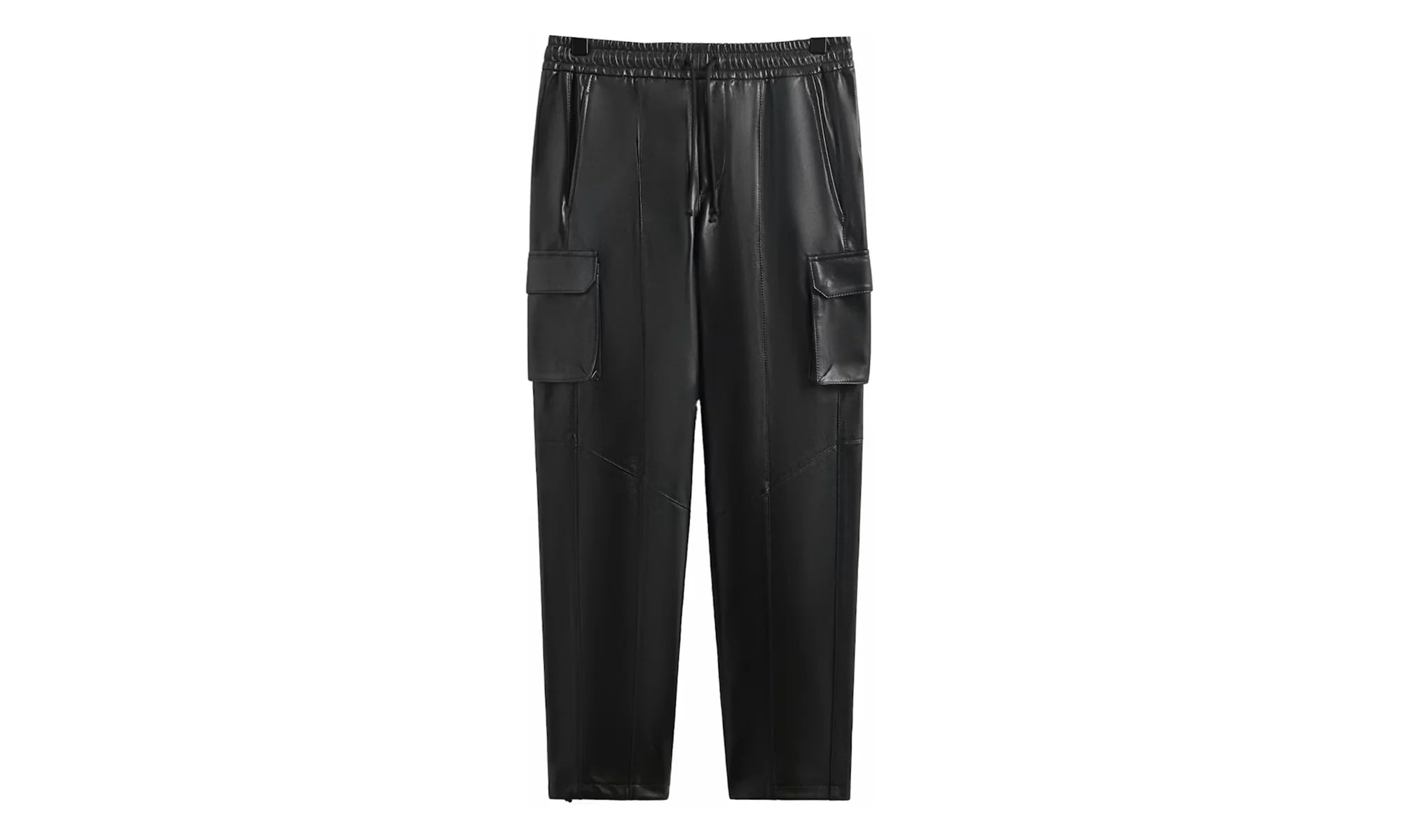 Leather Sennet II Black Cargo Pants "Black" KITH15