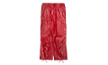 Leather Cargo Pants "Red" 12115630 RED
