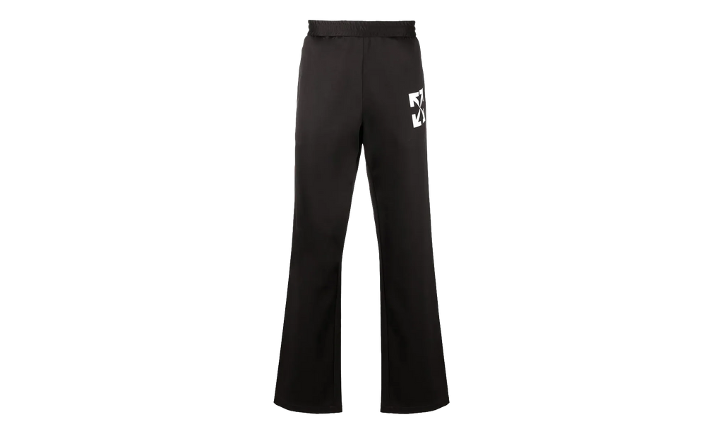 Single Arrow Slim Trackpant "Black / White" OMCJ018C99FAB0021001