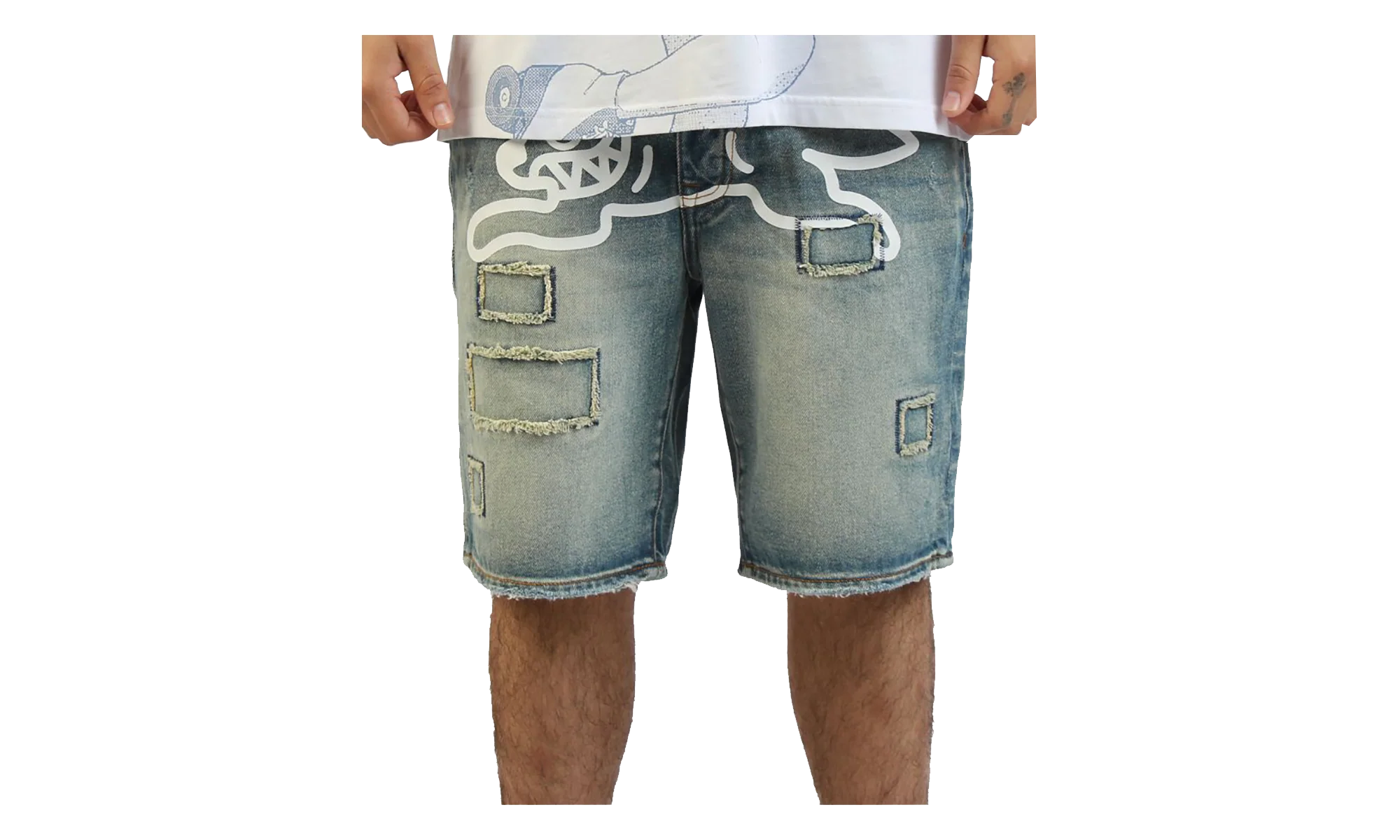 Returner Denim Shorts "Chocolate Chip" 461 2102 CHOC