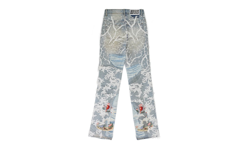 CHALICE STRAIGHT-FIT JEANS "BLUE" 1120570008SS24