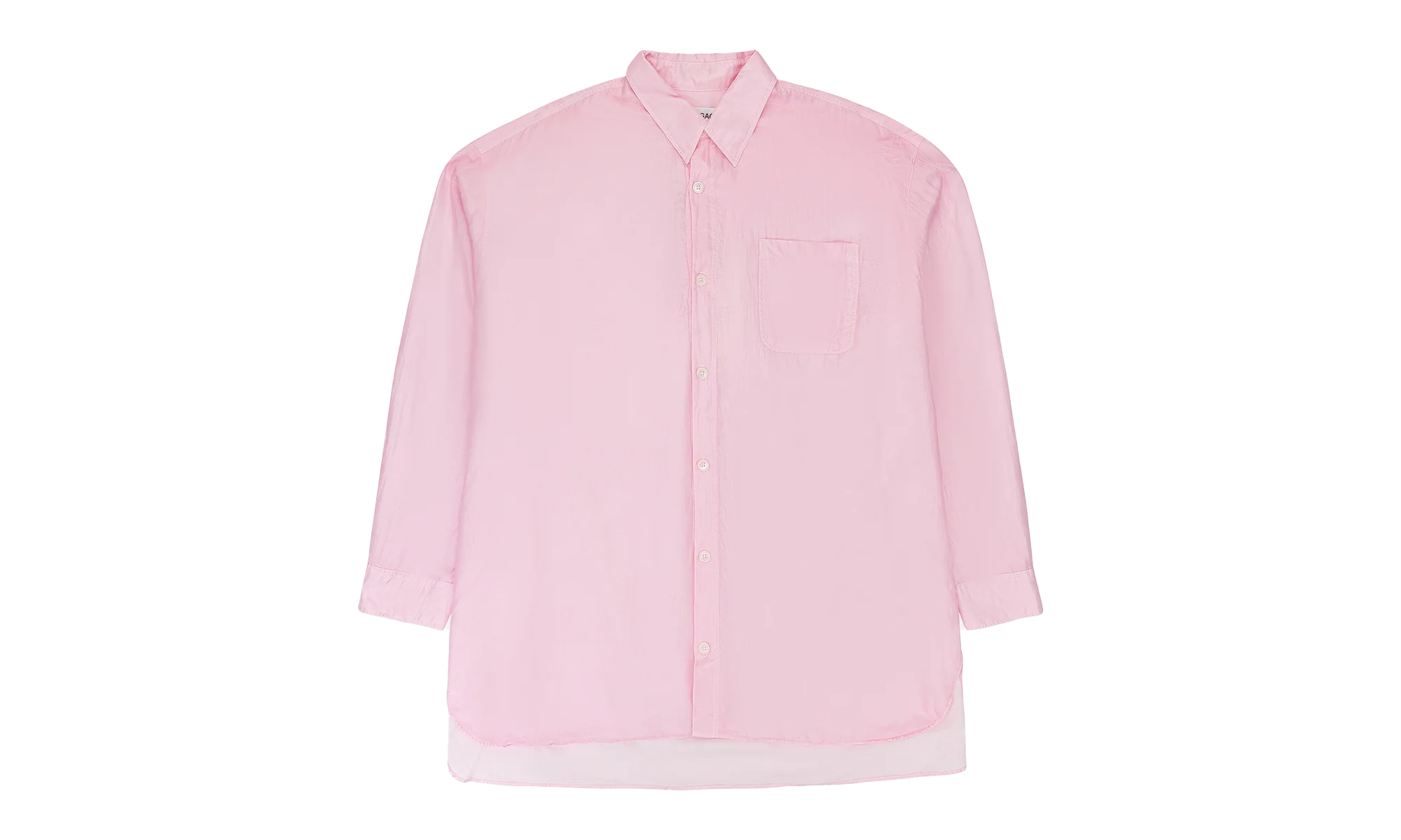 OUR LEGACY OVERSIZE COTTON SILK DARLING SHIRT Shirts Pink "Pink" M2242DBP