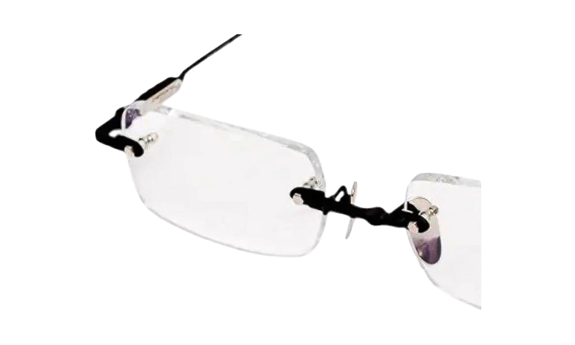SOFFFFFFFFERS II Frameless Sunglasses "Black" CHRM0994