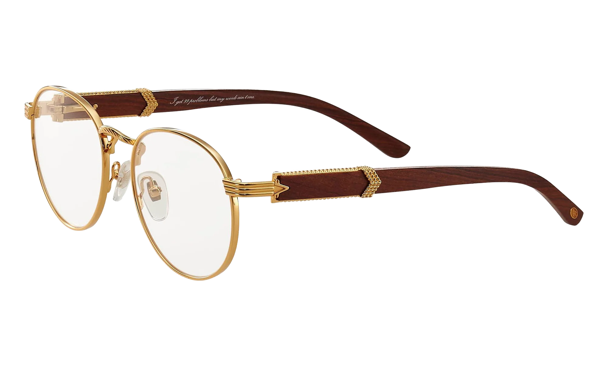 Miami Vice Atelier Mirage Woods "Yellow Gold / Clear" WDMV2 0003 22D7