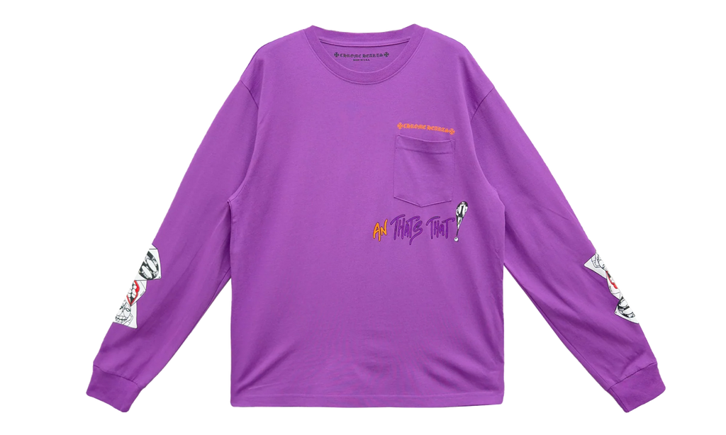 Matty Boy "I want more not less" Longsleeve "Purple" CHRM0817