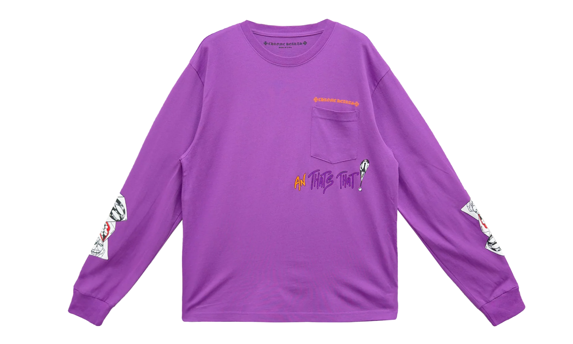 Matty Boy "I want more not less" Longsleeve "Purple" CHRM0817