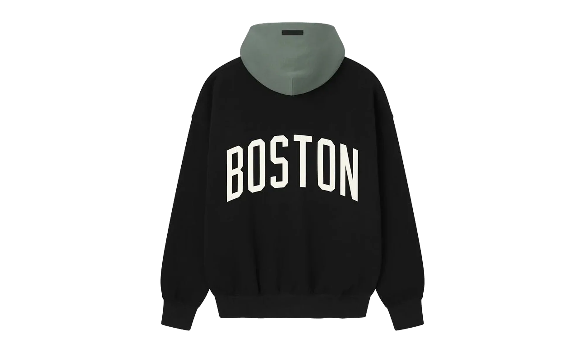 CELTICS SPORTS FIT HOODIE "BLACK / BALSAM GREEN" 192NB256407F