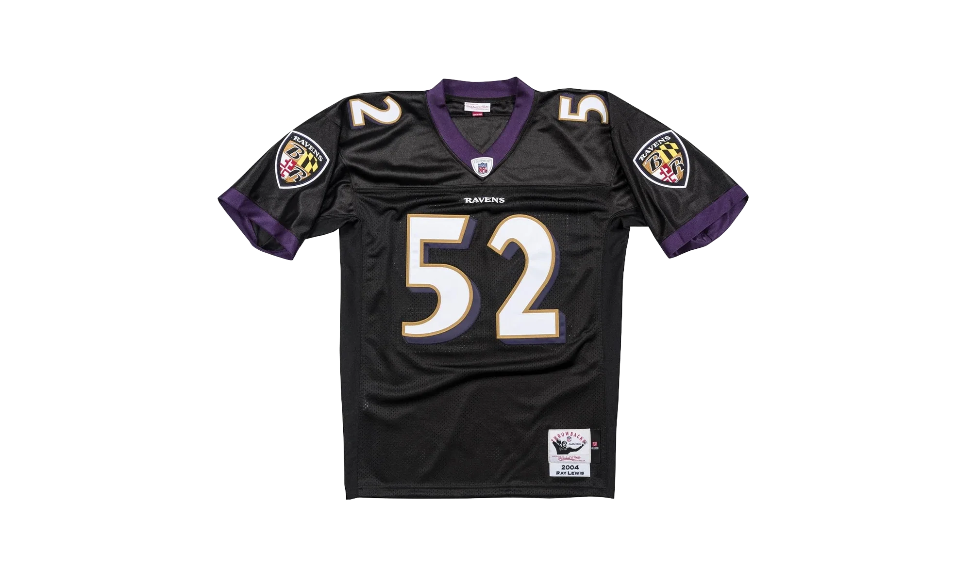 NFL Ray Lewis Authentic Alternate Jersey "2004 Baltimore Ravens - Black" AJY6CP18017 BRABLCK04RLE