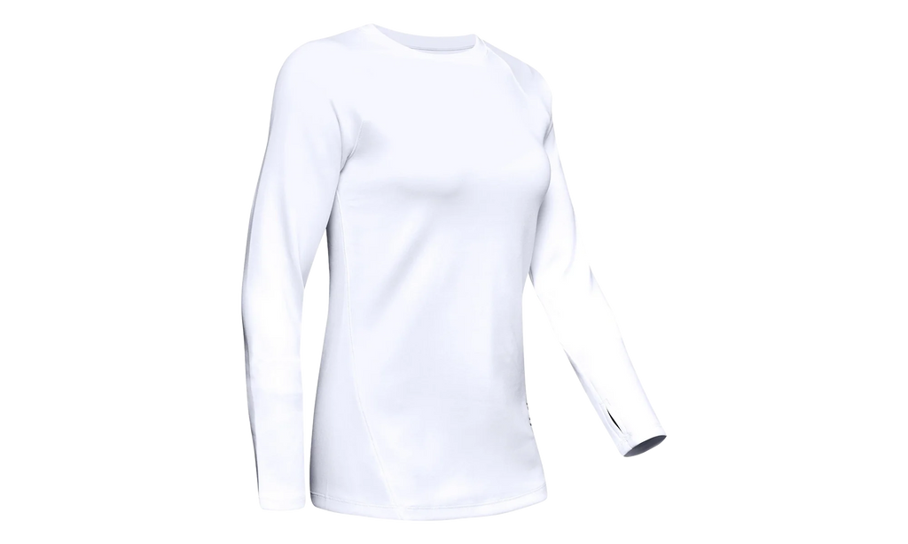 Armour CG Armour Long Sleeves WMNS "White / Tonal" 1344531 100