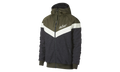 NSW Sherpa Windrunner Jacket "Olive Canvas / Anthracite / Summit White" 930316 395
