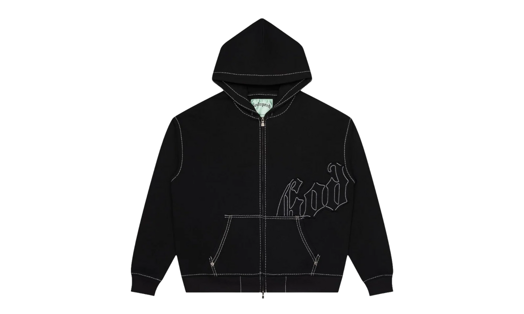 OG Logo Hoodie "Stitched Black" GS129
