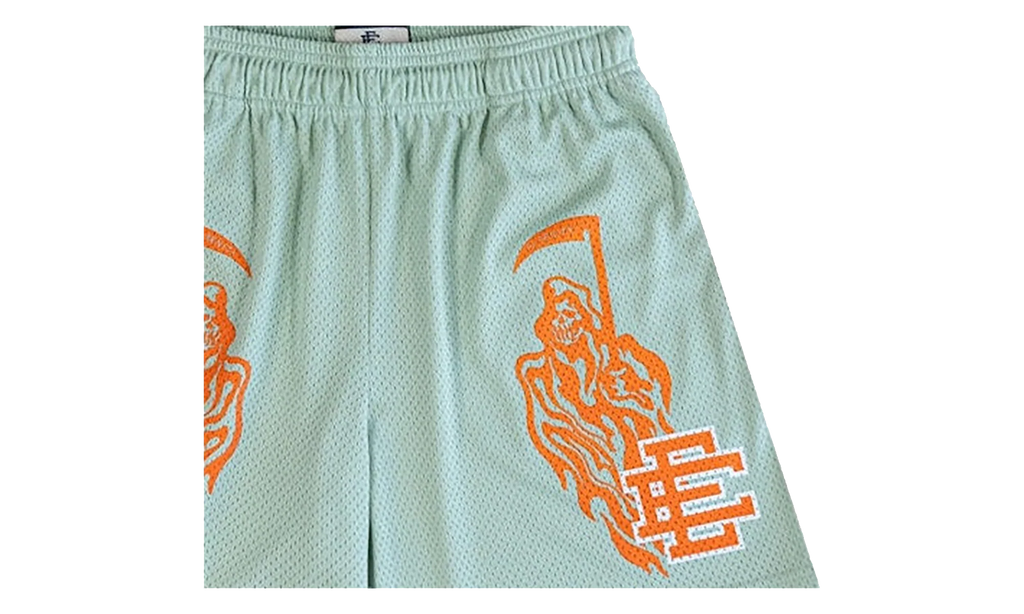 EE BASIC SHORT "WARREN LOTAS - Silt Green/Orange" EE696