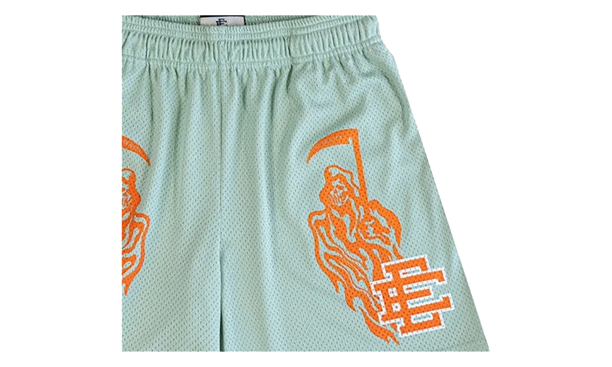 EE BASIC SHORT "WARREN LOTAS - Silt Green/Orange" EE696