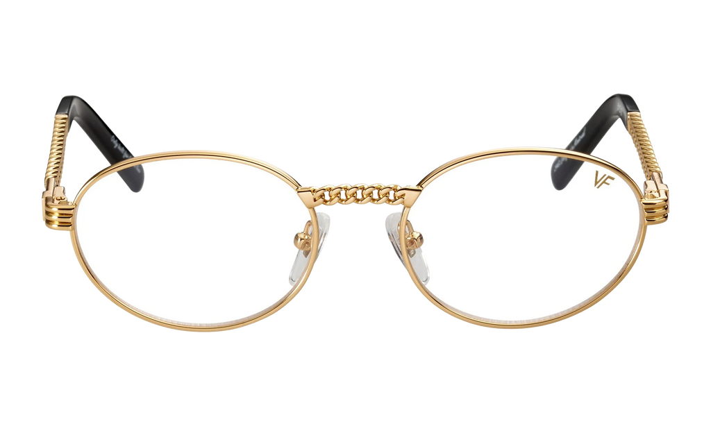 Pac Cuban Link Edition 24KT "Yellow Gold / Clear" CLPC2 0005 16B2