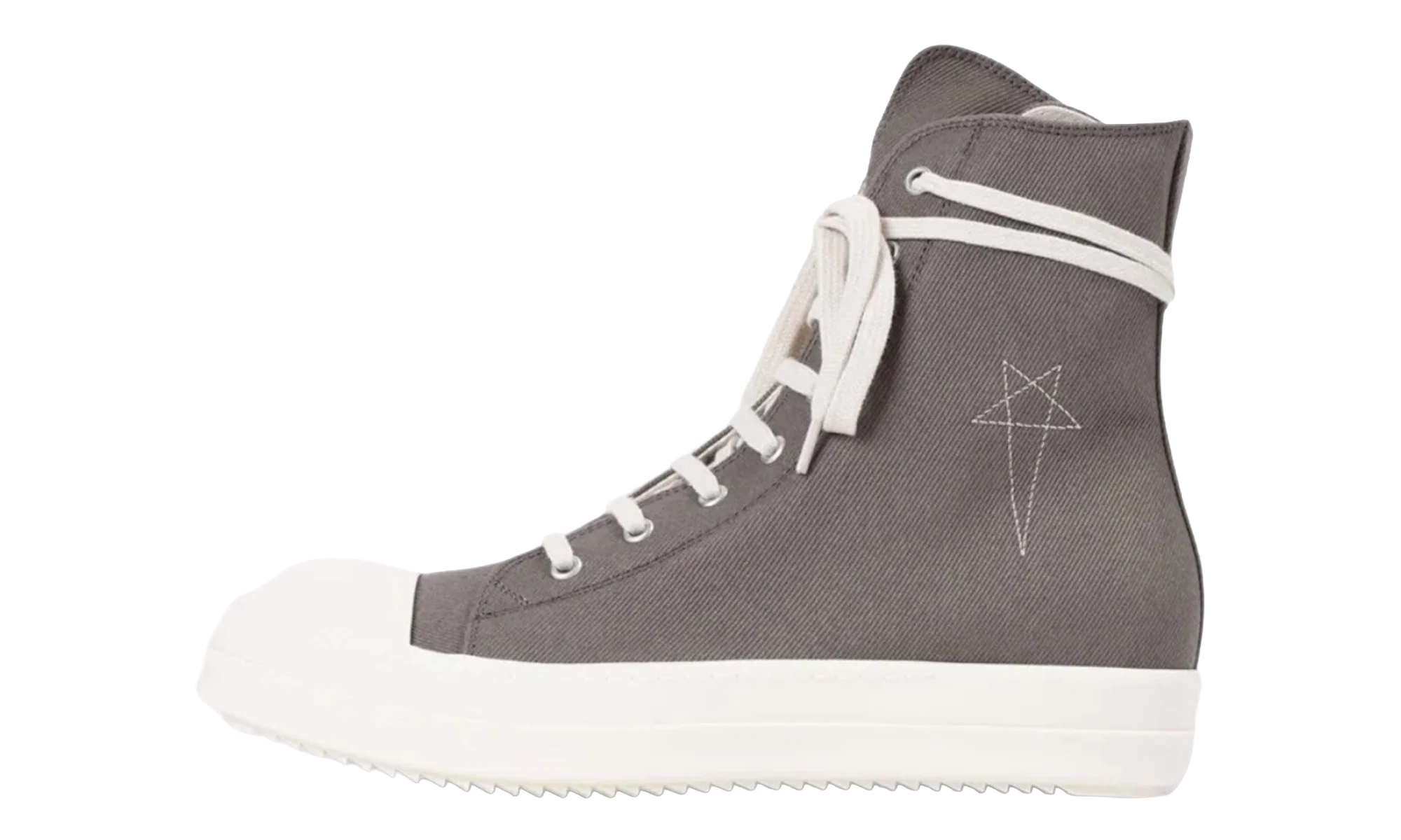 Porterville Pentagram Embroidered Ramones Sneaker High "Dust Pearl Milk" DS02D2800 DOEM9 34811