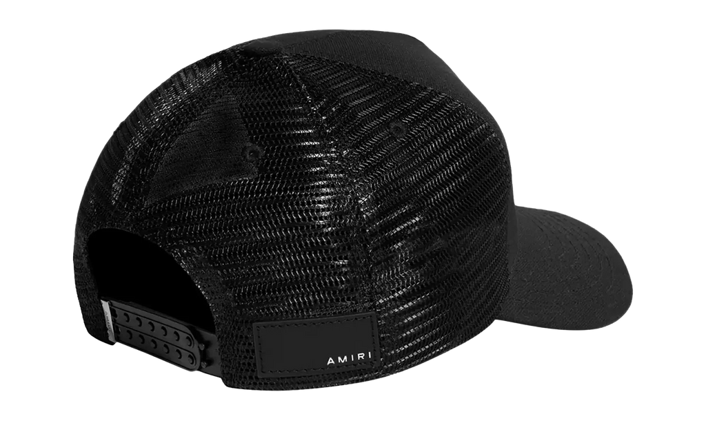Core Logo Trucker Hat "Black / Dusty Blue" PF22MAH001 803 BLAC