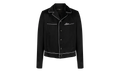 Long-Sleeve Pajama Jacket "Black" MSL004 001
