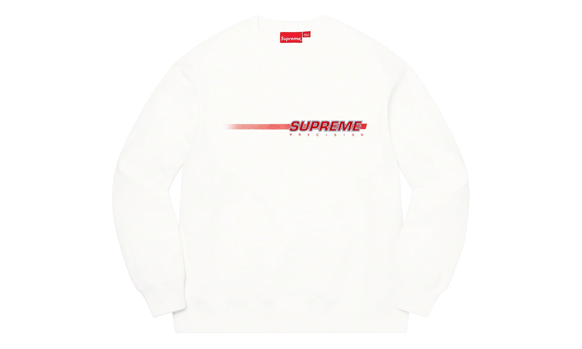 Precisione Crewneck "White" SS21SW83 WHT