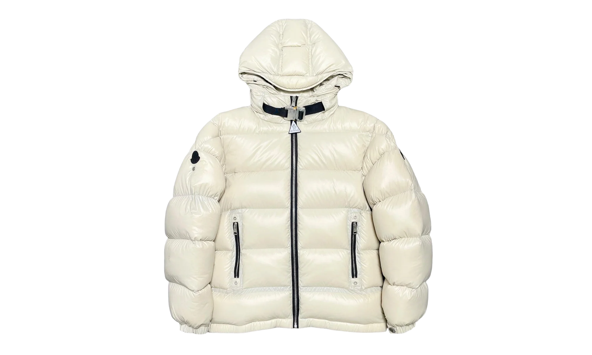Moncler x Alyx 1017 Almond Short Down Jacket "Tan" MON22