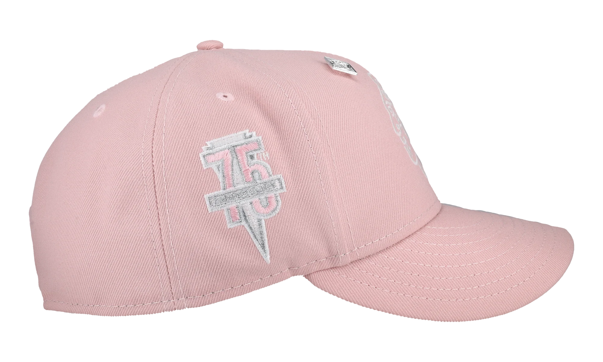 59FIFTY Chicago Black Hawks 75th Anniversary Fitted Hat "Pink Glow In The Dark" NE449