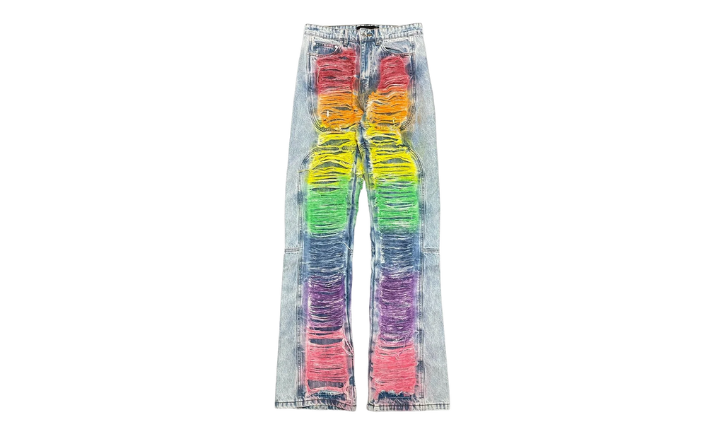 ROYGBIV Distressed Signature Jeans "Indigo" WDWBMBRDSJI