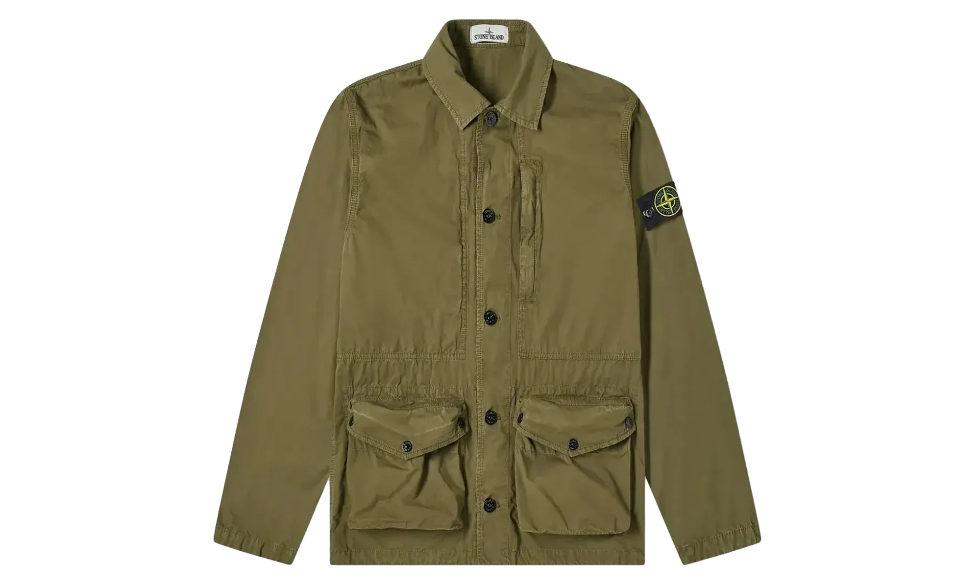 Tela Smerigliata Canvas 3 Pocket Jacket "Olive Green" 7415439WN V0158