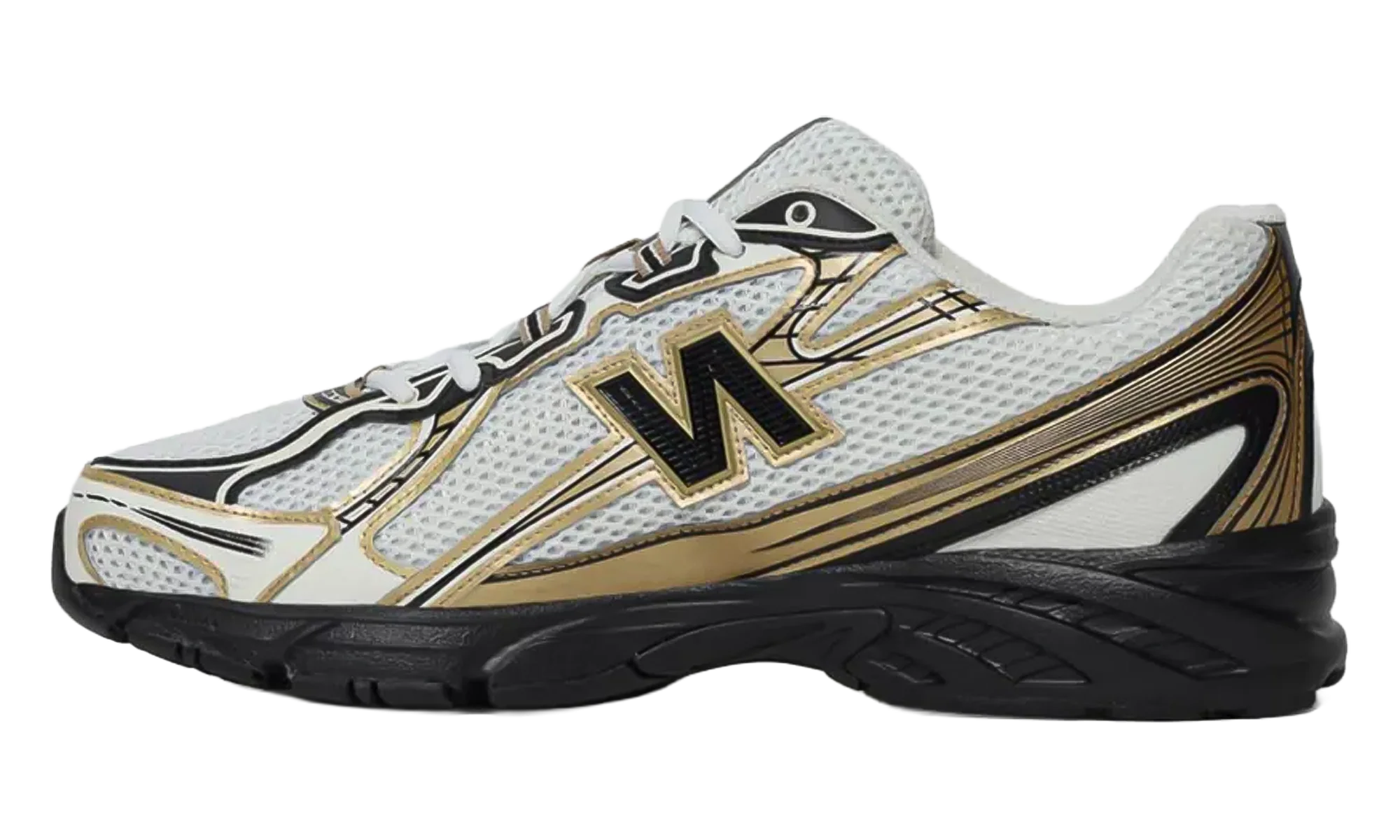 740v2 "Sea Salt / Black / Gold Metallic" U740GM2