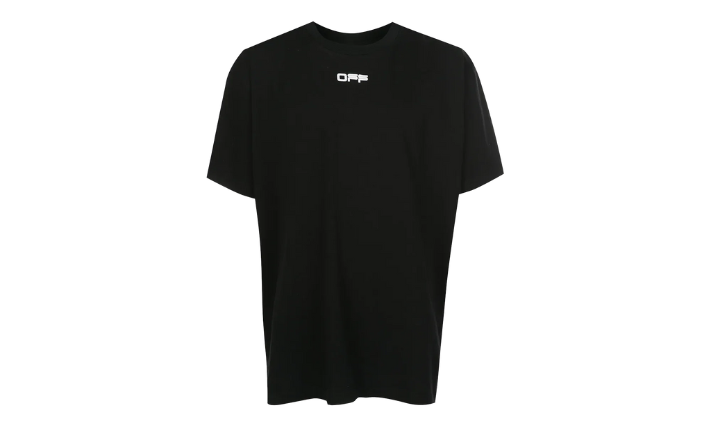 Airport Tape Oversize T-Shirt "Black" OMAA038S201850031088