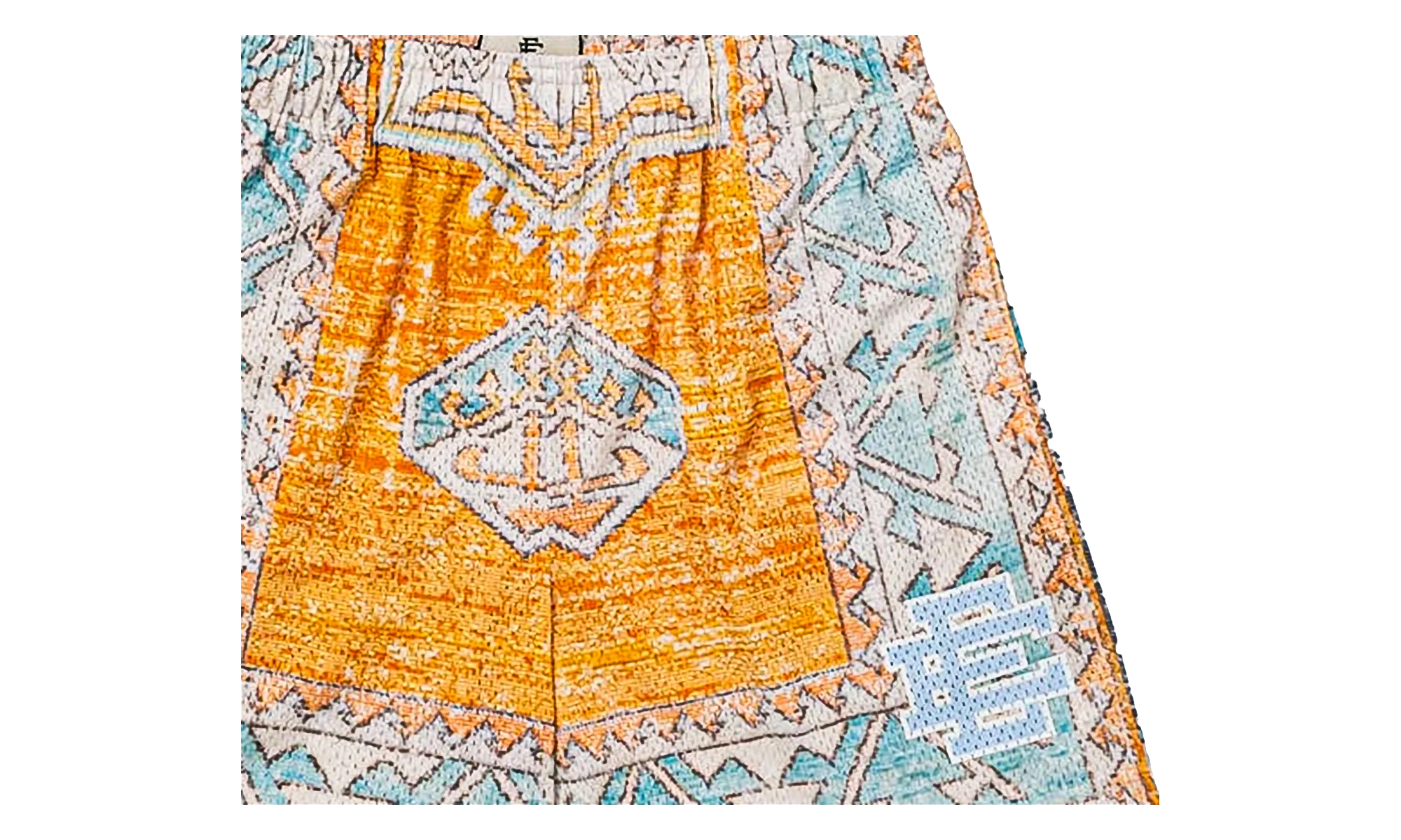 EE BASIC SHORT "FW22 - Rug Print" EE574