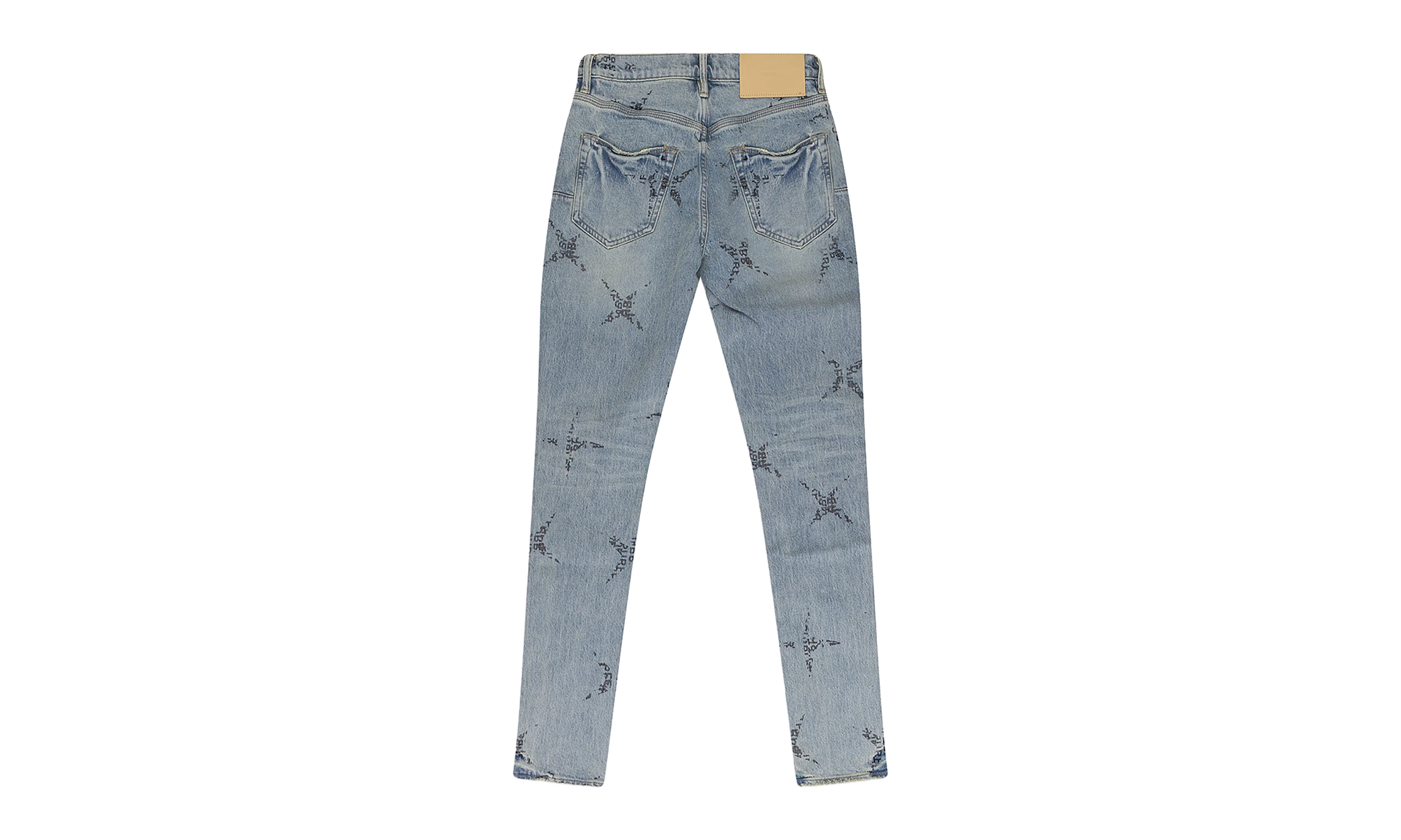 Star Monogram P001 Skinny Jeans "Blue" P001_BMLI824