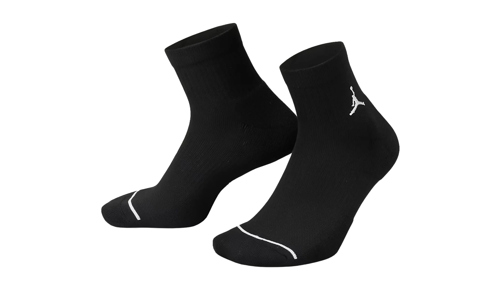 Jordan Everyday Ankle Socks "Black / White - (3-Pack)" DX9655 010