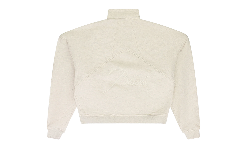 QUARTER ZIP SWEATER "Beige" RHD-MTPS-0092