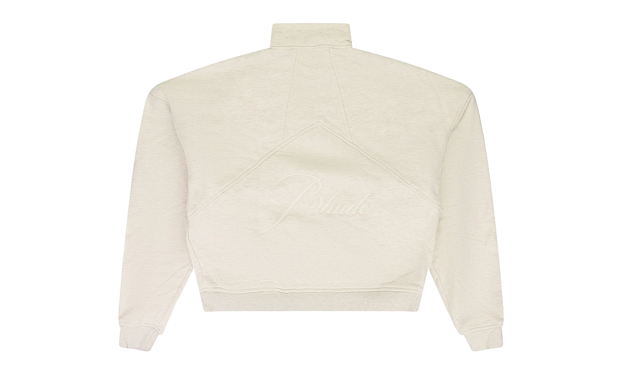 QUARTER ZIP SWEATER "Beige" RHD-MTPS-0092