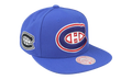 NHL Alternate Flip Snapback Cap "Montreal Canadiens - Blue" 6HSSDX22015 MCABLUE